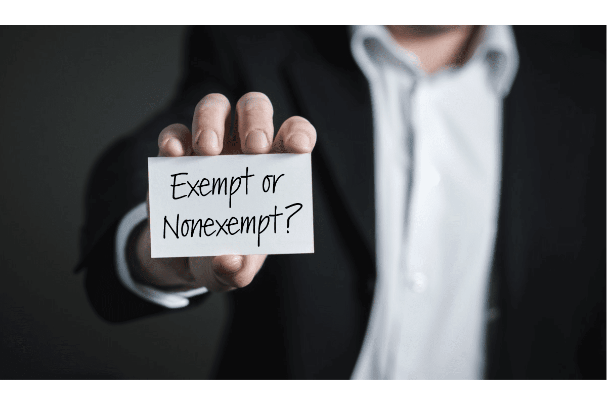 Rules on Nonexempt vs. Exempt Employees Payroll Management, Inc